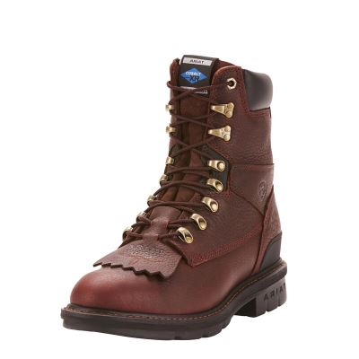 Ariat Work: Hermosa XR 8" Zapatos de Seguridad Hombre - Rojas (AOXHB8021)